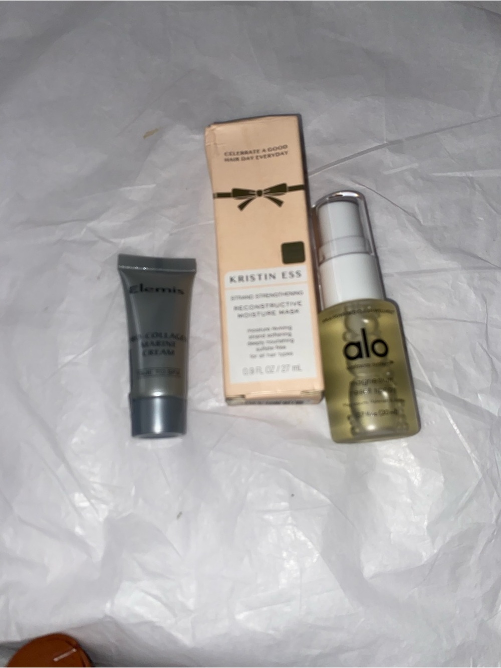 ALO Yoga Facial Oil Serum in Pale Yellow Glass Bottle bundle mix